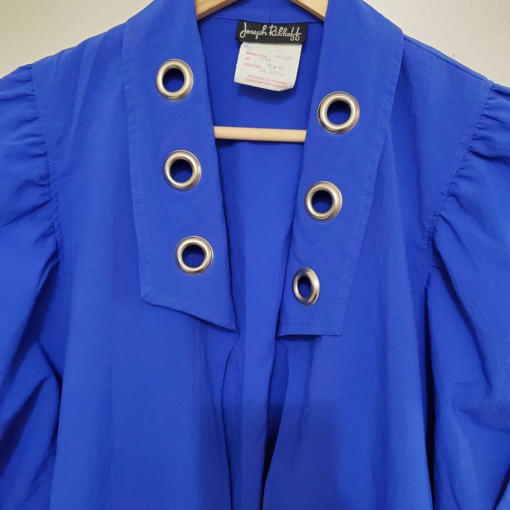 Vintage Joseph Ribkoff Blue Top - Picture 3 of 4